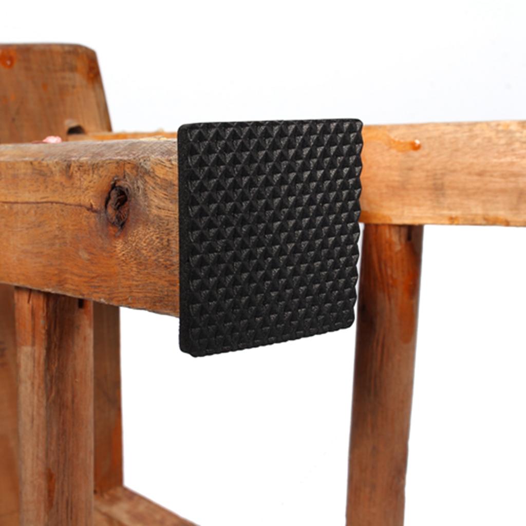 Rubber Feet 12 Pack Black Non Slip Self Adhesive Furniture Sofa Table Chair Rubber Feet