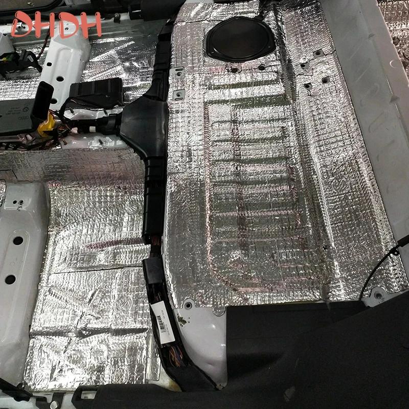 Car Sound Mat Fire Insulation Proofing Deadener Heat Noise Insulation Vibration Resistance Mat Self-adhesive Tape