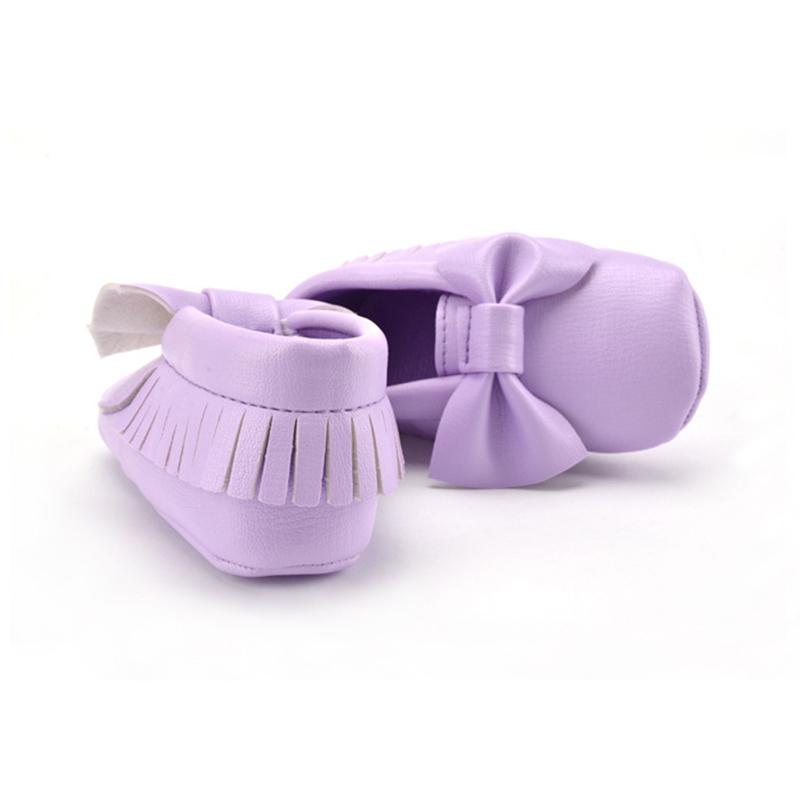 Baby Girls Shoes First Walkers Newborn PU Leather Baby Moccasins Soft Boy Girl Fringe Soft Soled Non-slip Footwear Shoes