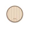 Round Plaid Hard Diatom Mud Coffee Tea Coaster Thermal Insulation Pad Office Non-slip Absorbent Pad