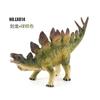 7 Simulated Dinosaur Animal Models, Jurassic Solid Giant Dragon Stegosaurus Triceratops Static Ornament Toys