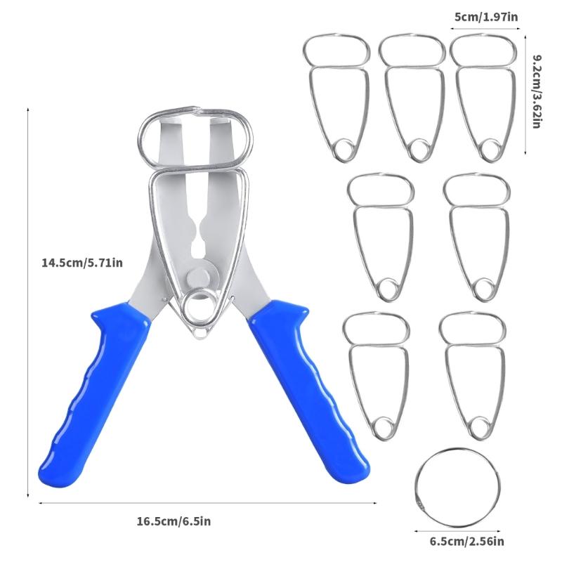Spring Clamp Pliers Miter Clamps Miter Plier Clip for Frame Molding Steel Composite Miter Corner Woodworking Tool
