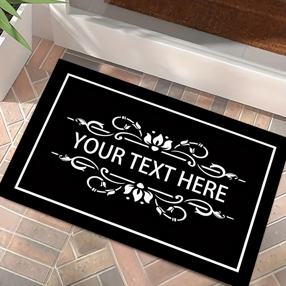 

I Am Blessed Coming in Going Out Doormat Inspirational Religious Quote for Front Door Entryway Non Slip Floor Mat Perfect Gift 40x60cm
