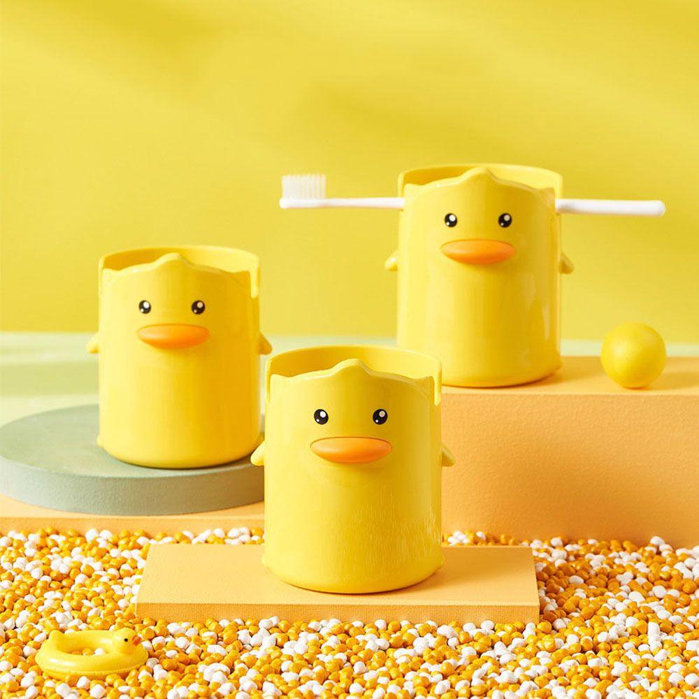 School Accessories Student Stationery Pencil Case Desktop Storage Box Yellow Duck Pen Holder