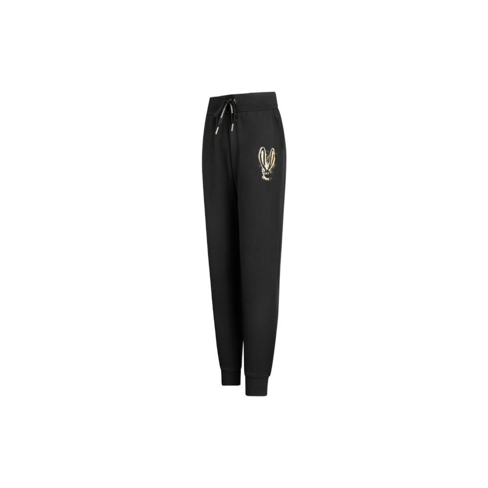 Armani Exchange SS23 Year Of The Rabbit Limited Edition SS23 Jade Rabbit Print Cuffed Casual Pants Women pants Black 3RYPAF-YJCMZ-1200