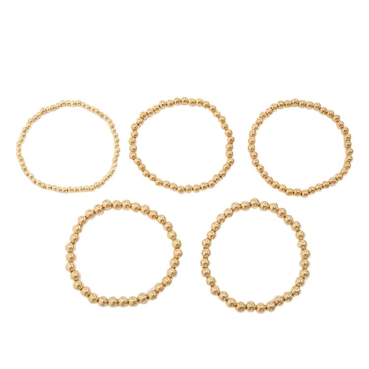 Pack of 5 Modern Alloy Bracelets For Women Adjustable Handchain Stackable Wrist Jewelry Perfect For Parties Weddings