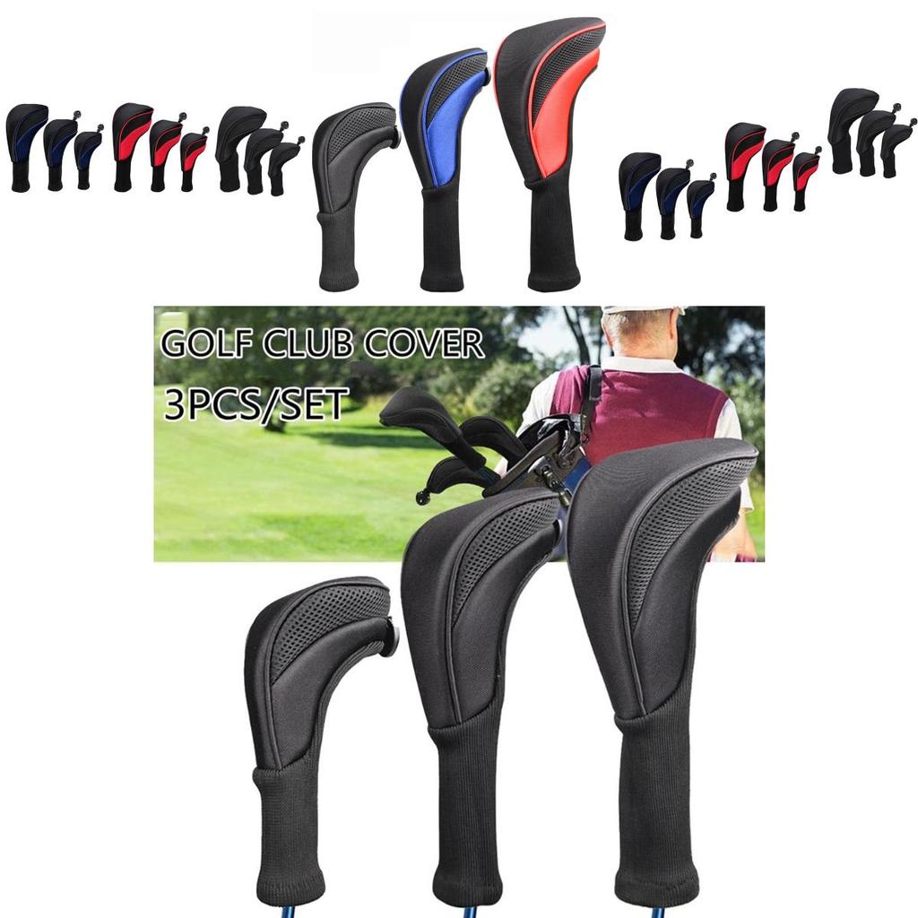 Durable And Lightweight Long Neck Golf Club Head Covers Set) For Ultimate Protection