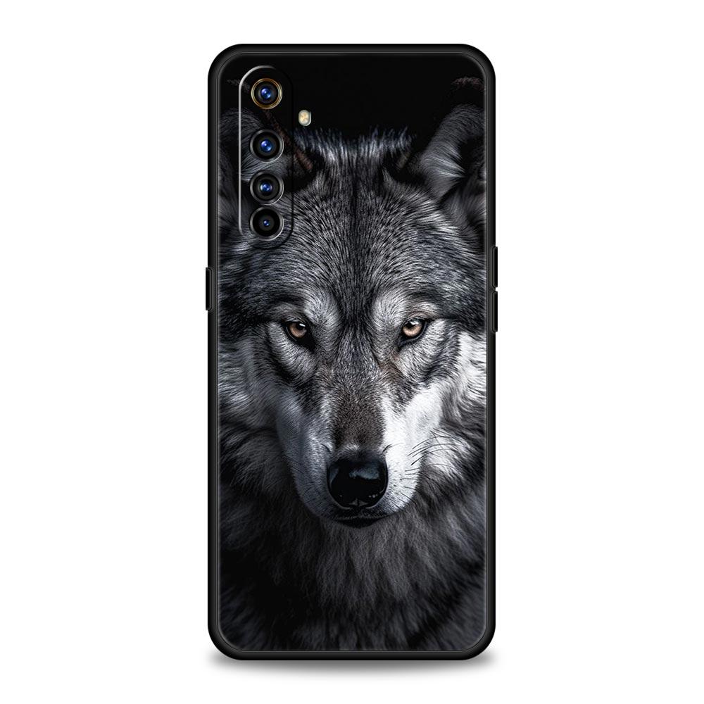 The Wolf Phone Case For Realme 12 11 10 9 8 5G 7 6 GT5 GT3 GT2 Pro Plus C21 C11 C25 C35 GT Neo 2 3 3T 5 Soft Cover