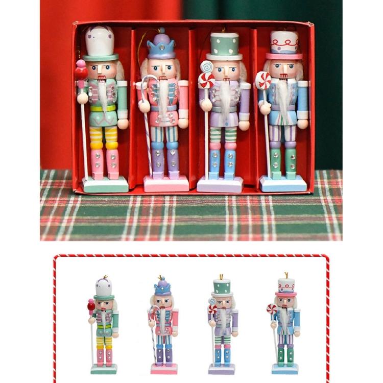 Charm Soldier Figure Soldier Doll for Christmas Home Decors Cartoon Soldiers