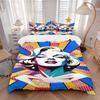 3pcs Pop Art Marilyn Monroe Duvet Cover Set - Machine Washable, Includes 1 Duvet Cover and 2 Pillowcases, No Core Included, All-Season Home