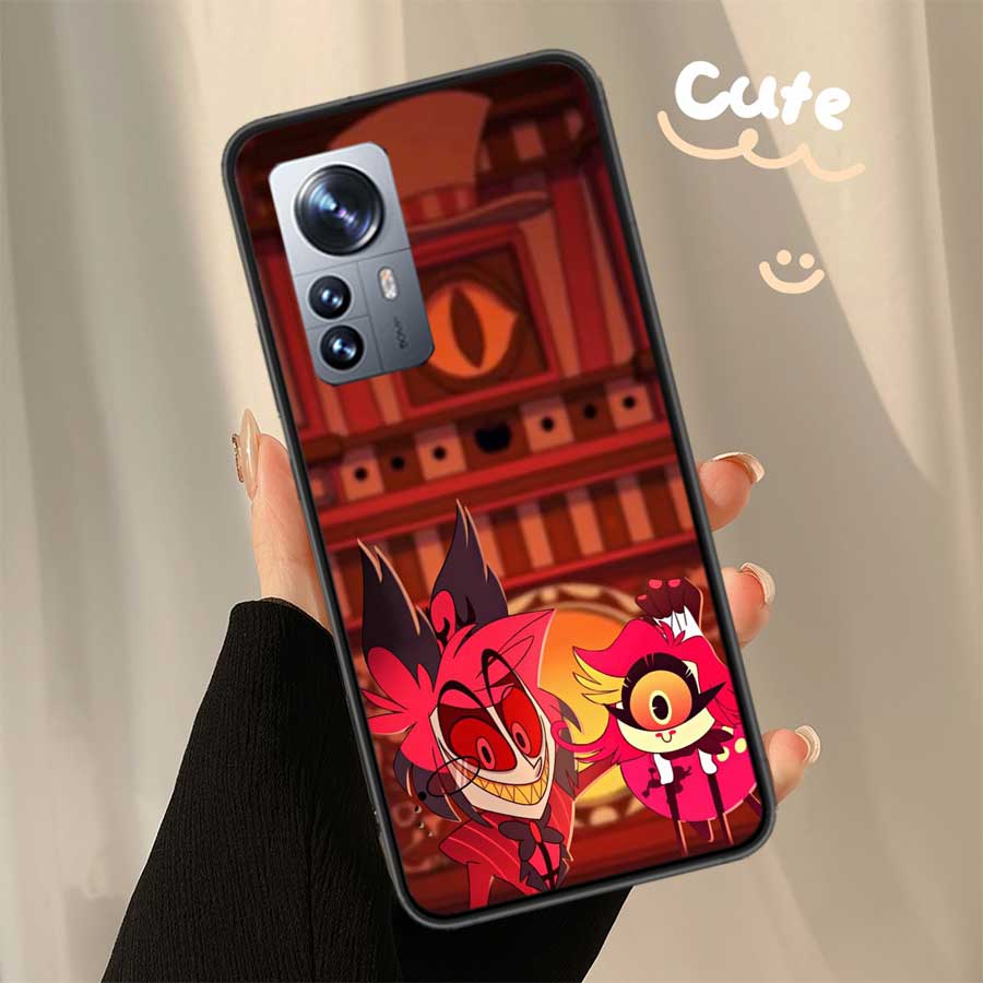Anime H-Hazbin-H-Hotel Phone Case For Xiaomi 14 F7 Ultra Mi 15 Poco M6 M5S F6 F5 F3 X7 X6 X5 X3 11T 10T Pro 11 Lite Cover Coque