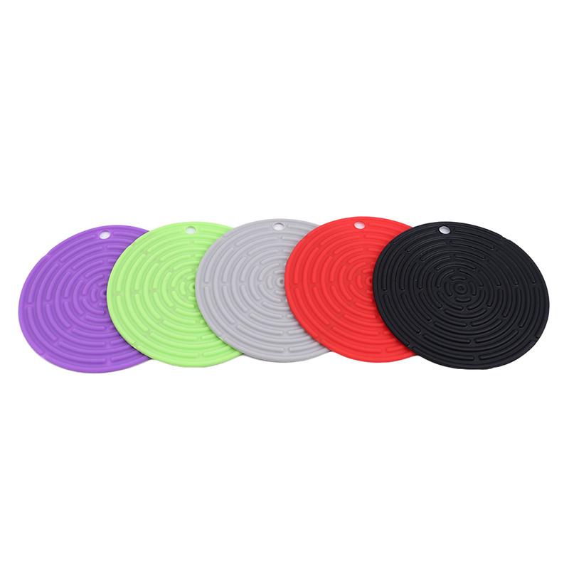 Buy Silicone Mats Europe Style Round Heatresistant Nonslip
