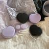 Vintage Heart Black Purple Contact Lenses Box for Color Eyes Tool Kit Contact Lens Storage Care Holder Container Mirror Tweezer