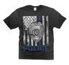 Mens Police T-shirt Police Badge Shirt Police USA Patriotic Shirts Police Gifts