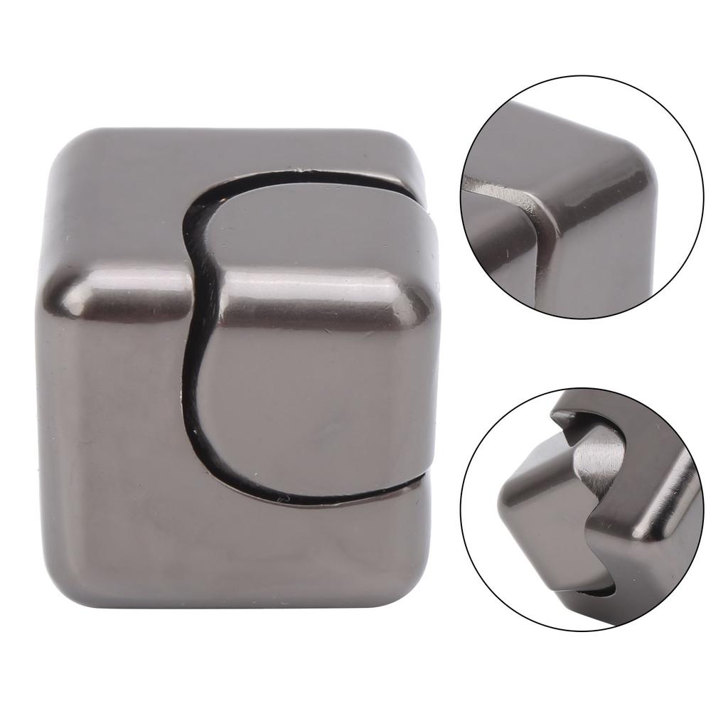 Aluminum Alloy Stress Anxiety Relief Fingertip Toy Decompression Rotation Toy Gift(Multi Color )