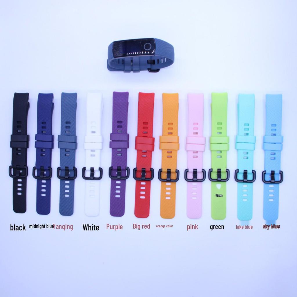 Compatible Wristband for Honor 4/5: Fashionable Silicone Strap In Bright Colors