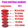 Auto Motorhauben Emblem Heckklappen Emblem Aufkleber für KIA K5 K7 Picanto Sportage Cerato Soul Sorento Carens CARNIVAL Zubehör