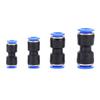 Valve Water Pipe Connector, Push-in Pneumatic Fittings, Quick and Easy To Use, Rotatable Plastic Body, High Pressure Resistance,
