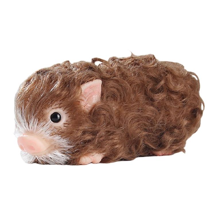 

Life Like Wild Pig Reborns Toy Animal Figurine Collectible Dolls Desk Display Toy Children Educational Pet Raise Toy 1