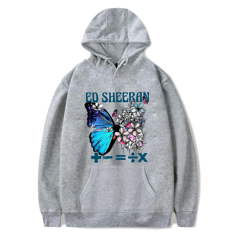 Nová móda pro fanoušky Eda Sheerana Tištěná mikina Outdoorový sport Cosplay Pulovry Mikina s kapucí Cosplay kostým