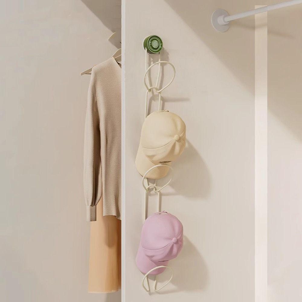 Stackable Hat Display Holder Iron Hat Storage Rack Creative Baseball Cap Hanger  Closet