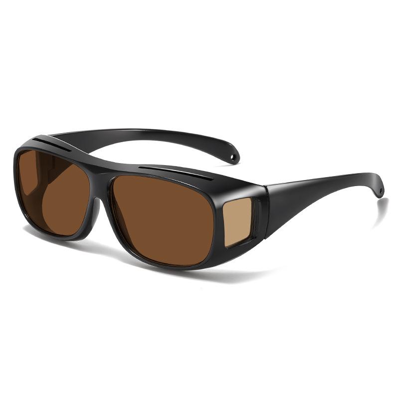 Unisex Night Vision HD Driving Glasses - Windproof, Tear-Resistant, UV Protection