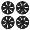 4Pcs Hubcap Wheel Covers Stylish Durable Wear Resistant 19 Inch Hubcaps Replacement for Tesla Model Y 2020 To 2023