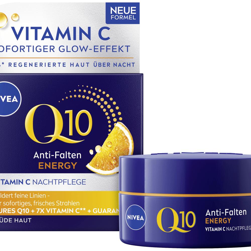 NIVEA NIVEA Energy Anti-Wrinkle Night Cream Q10, 50ml