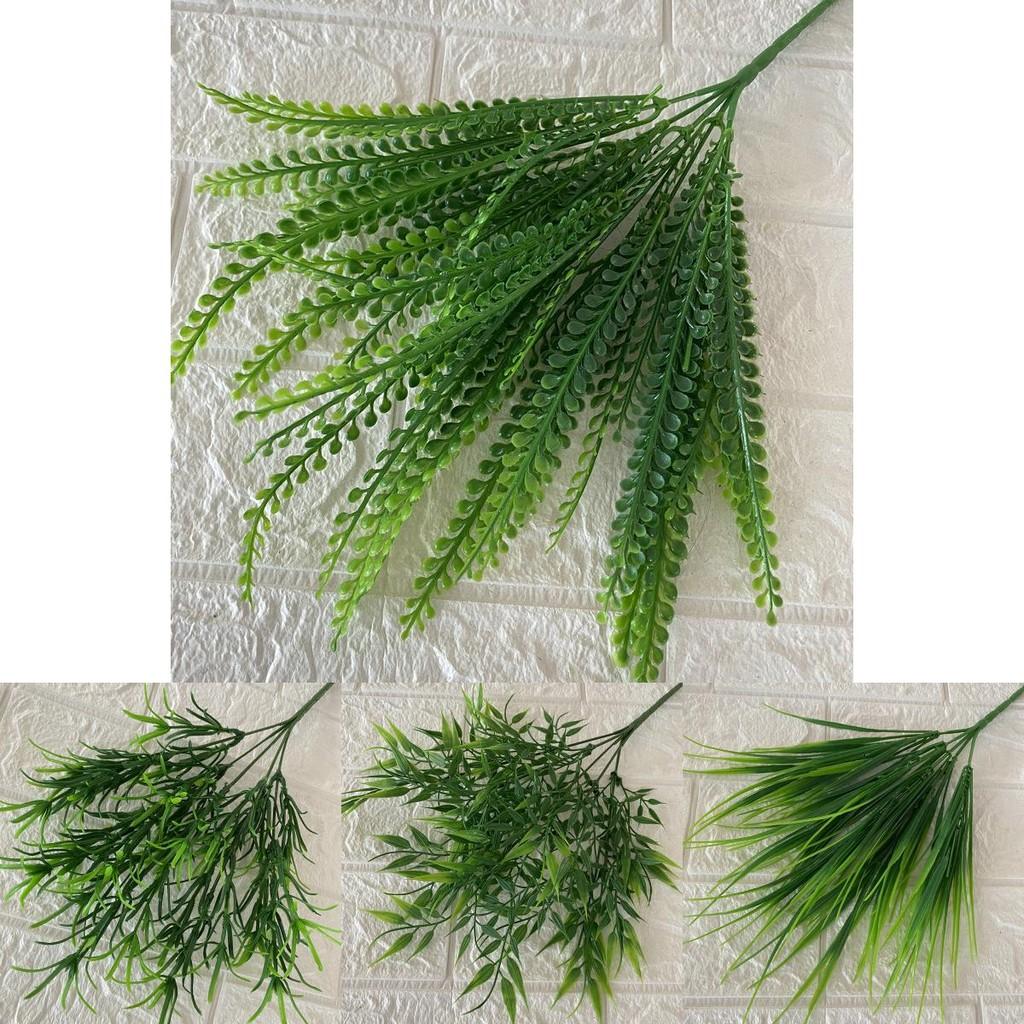 Realistic Faux Greenery Sprays Plastic Stems For Wedding Backdrops And Wall Art 75 Chars