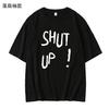Letter Print Tshirt Funny Summer Tops for Unisex Women Short Sleeve Tee Cotton Tshirts Casual Clothing for Unisex Women