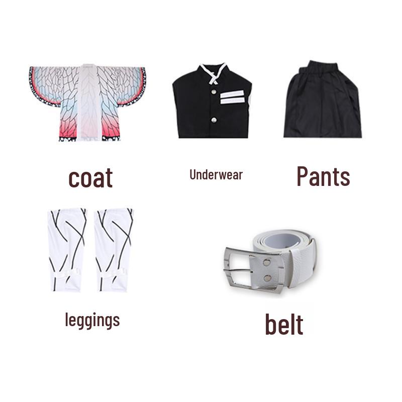 Demon Slayer Cosplay Costume for Tanjiro, Nezuko, Zenitsu, and Giyu