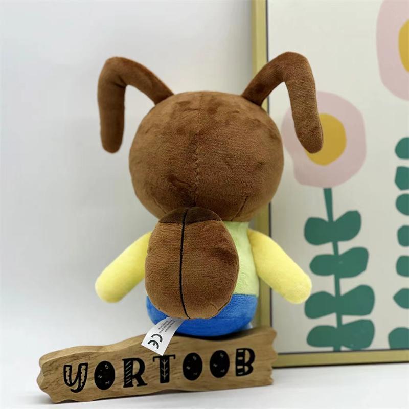 Peluche De Roxicake, Cucarachoxi, Plush Toy, Cute Cartoon, Anime Doll, Home Sofa Decor, Pillow for Kid, Birthday Gift, 28cm