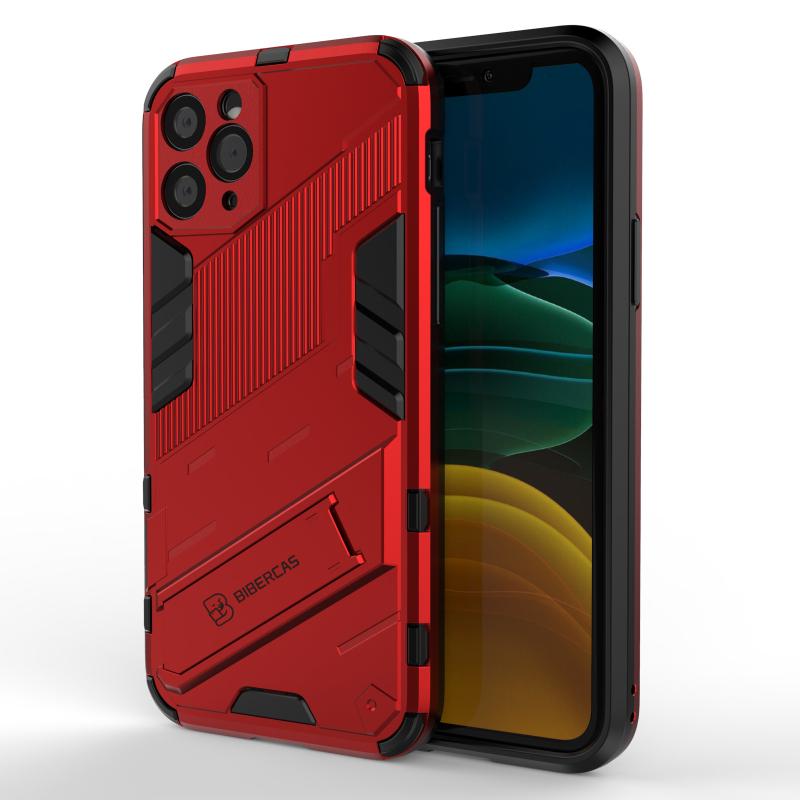 Shockproof Armor Case For iphone 15 14 13 12 11 Pro Max Plus Rugged Bracket Anti-Fall Protect Phone Back Cover Case