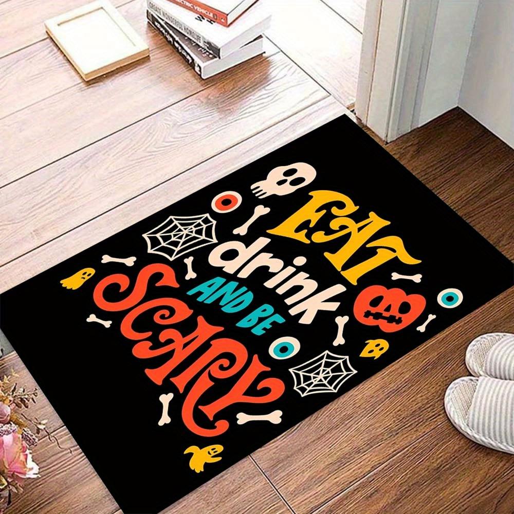 

1pc Horror Elements Area Rug, Slip-Resistant, Easy-Clean, Stain-Resistant, Perfect for Cozy Living Rooms, Bedrooms, Kitchens, Offices, and H 60cm by 90cm