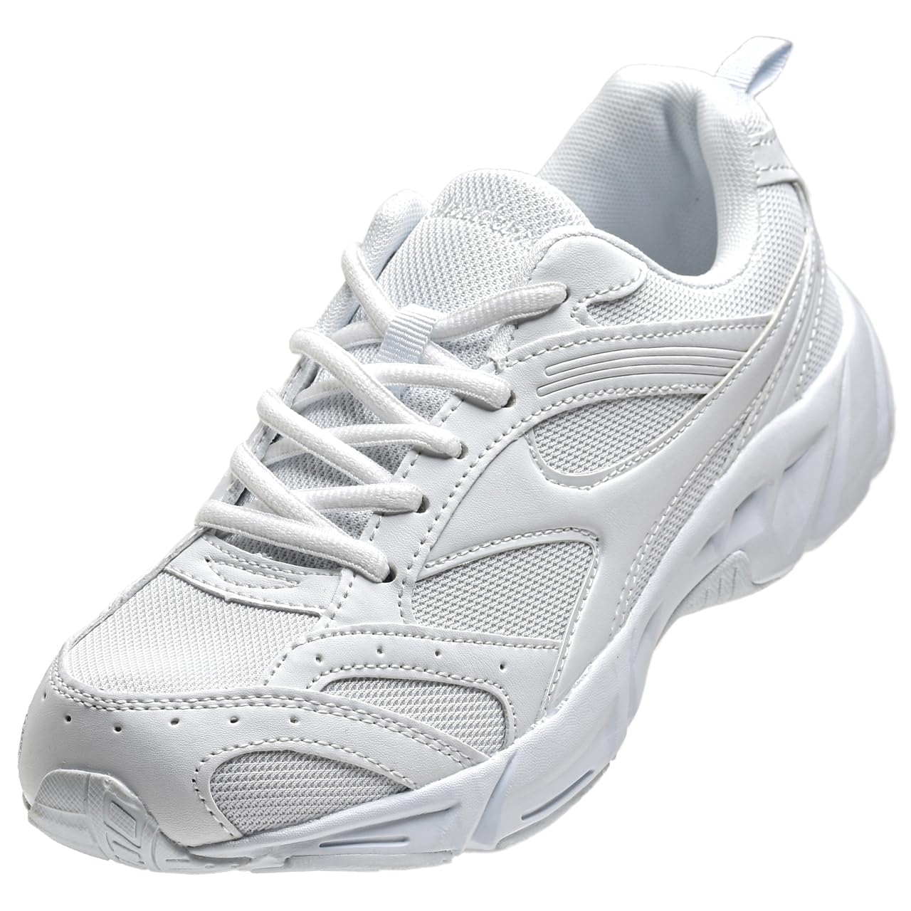 

[cedalet] Discounted Kids Sneakers, White, Children s Athletic Shoes, Women s and Men s Shoes, White (27.0 cm)