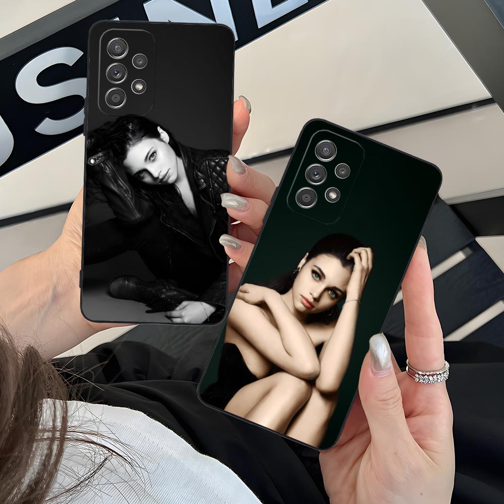 India Eisley Mobile Phone Case for Samsung Galaxy M55 54 42 35 34 33 32 23 22 15 14 13 12 F55 5G Colorful Cover Cover Cellphones
