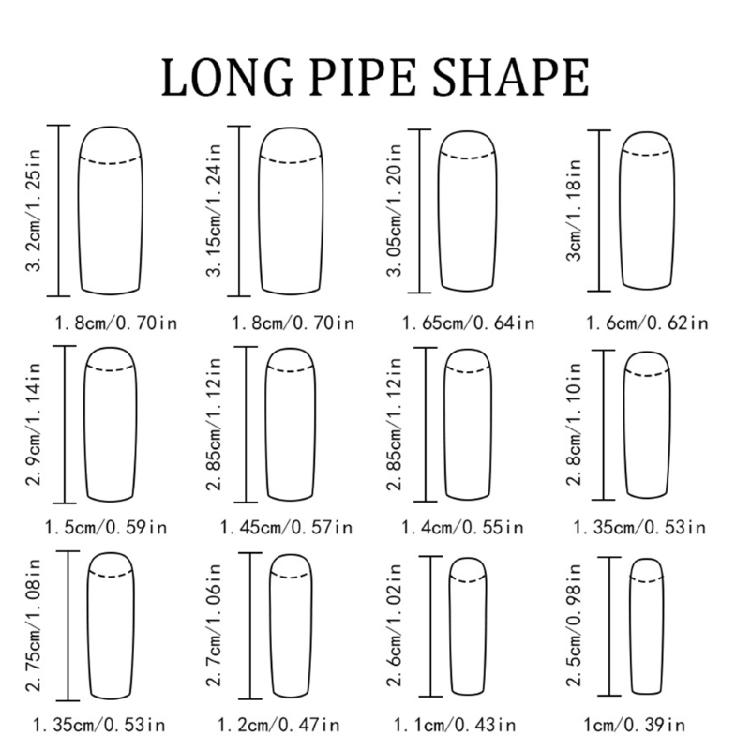 Glossy French Floral Press On Nail 24PCS Long Coffin Shape Nail Tips Autumn Brown False Nail Not Need Tools For Women