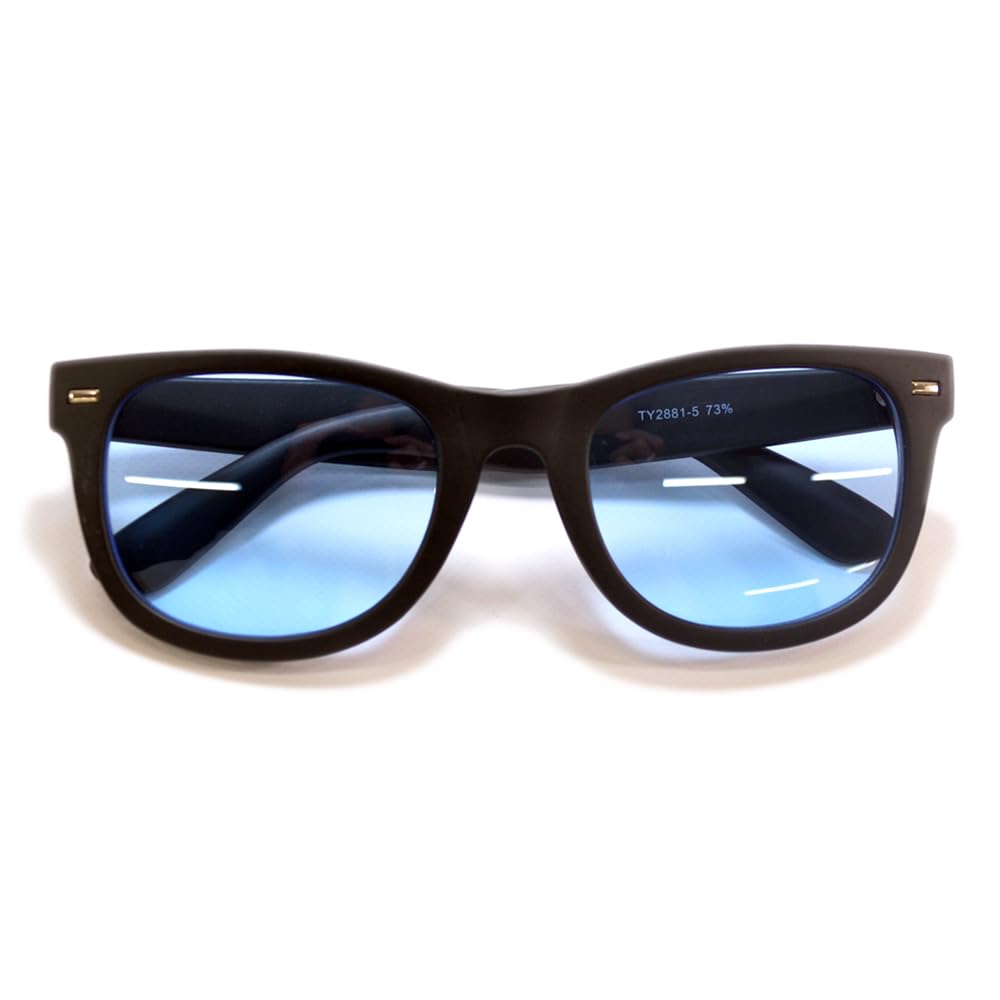 [MERRY PLEASURE] Sunglasses for Men and Women, Fashion Glasses, Wellington, Wayfarer, Tinted Lenses