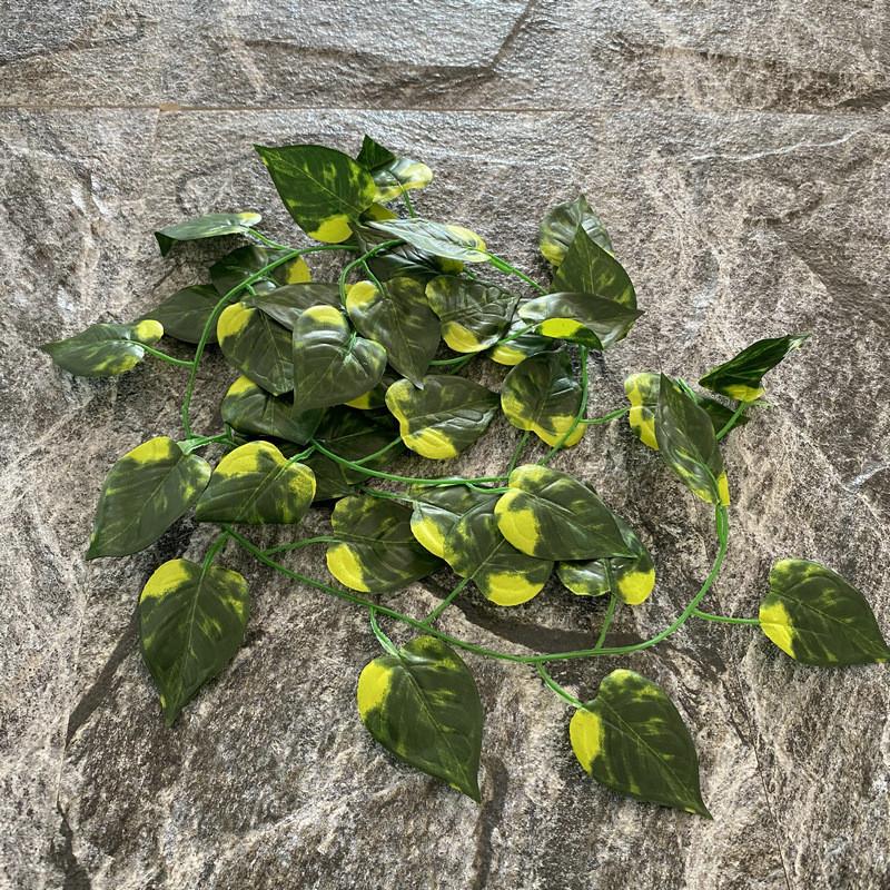 Artificial Green Vine Wall Hanging With Silk Screen Fabric For Home Decor And Office Space