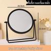 Special Edition High-End Desktop Makeup Mirror - Elegant Round Design for Dressing Tables, Bedrooms, and Dorms