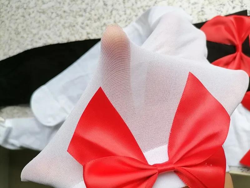 Sexy Women's Hosiery Pink Bow Stay Up Thigh High Silk Stockings Hose.Ladies Sweet Bow Stockings Pantyhose Students Stockings