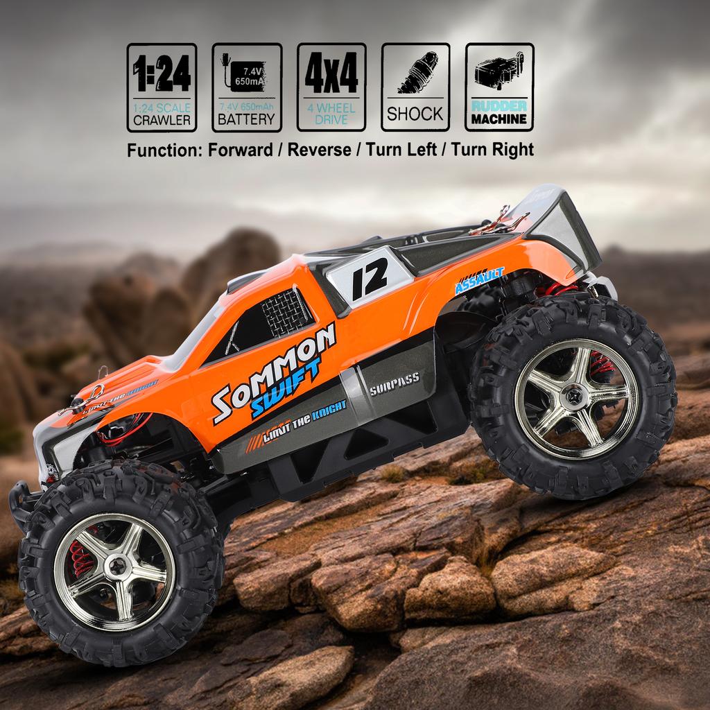 1:24 RC Car Full Scale 2.4GHz Remote Control Car Children Kids Children RC Car Toy