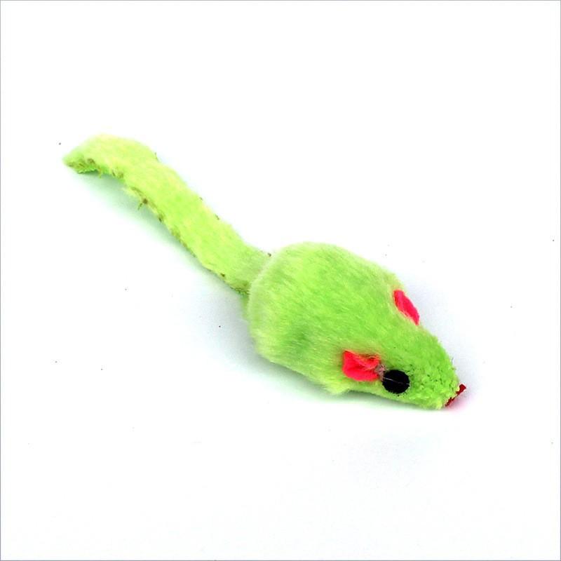 Cats Play with Colorful Tailed Little Mice. Pet Toys, Cat Toys, Colorful Mice, Plush Mice