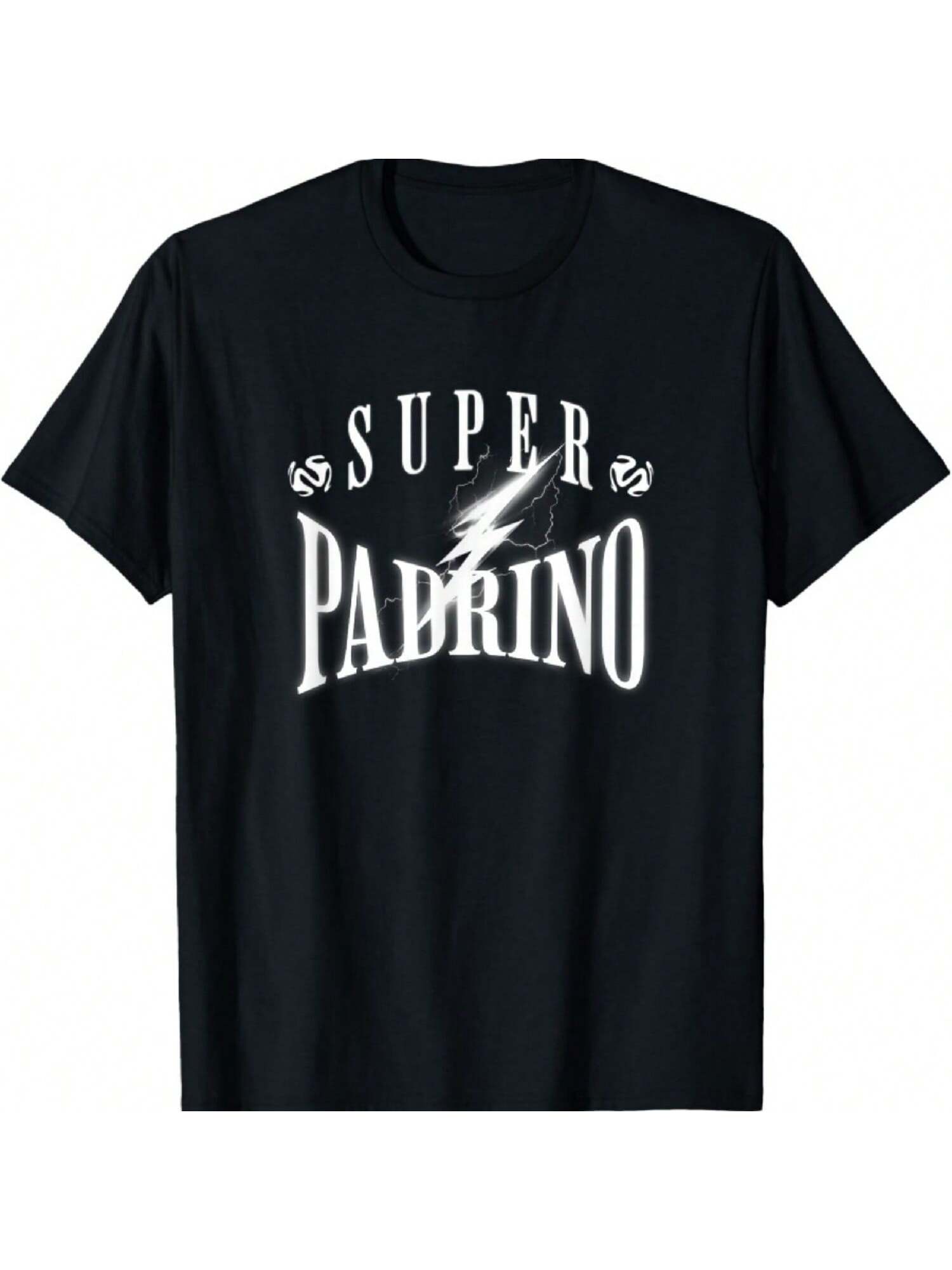 Super Padrino Mexican Spanish Godfather Funny Hero T-Shirt S разноцветный