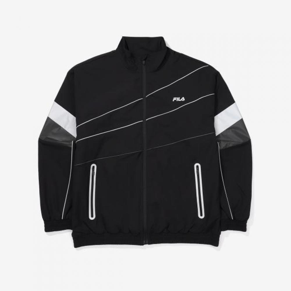 Fila Men S Reflective Stretch Windbreaker