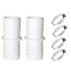 Multifuntional Pool Vacuum Hose Adapter 38mm Pool Hose Connector ABS Texture Suitable for Plastic Pool Equipment