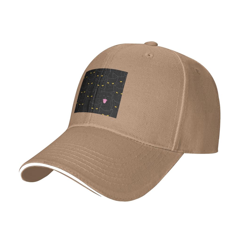 Black Cats Cat Cap Casual Baseball Caps Adjustable Hat Hip Hop Summer Unisex Baseball Hats Customizable