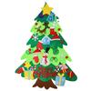 DIY Felt Christmas Tree Set 32 Pcs Detachable Ornaments Interactive Felt Christmas Tree