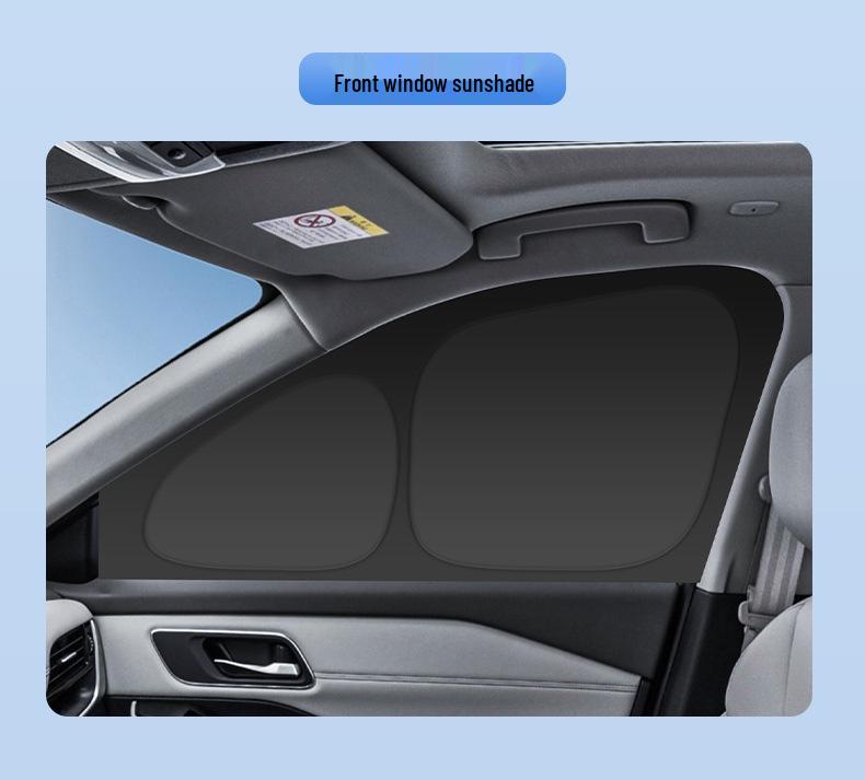 Compatible with 25 Nissan Models: Qashqai Honor Edition Window Sun Shade for Heat Insulation & Privacy During Camping.