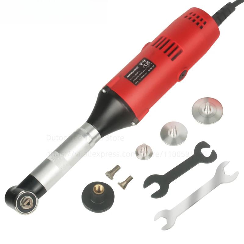 200W Micro Angle Grinder Multifunction 90° Electric Elbow Grinding Machine Portable Elbow Engraving Polisher